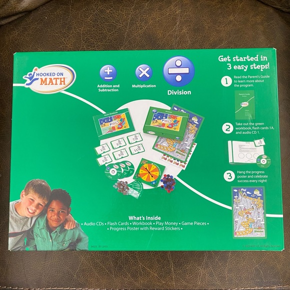 Like NEW! Hooked on Math DIVISION - Picture 2 of 14